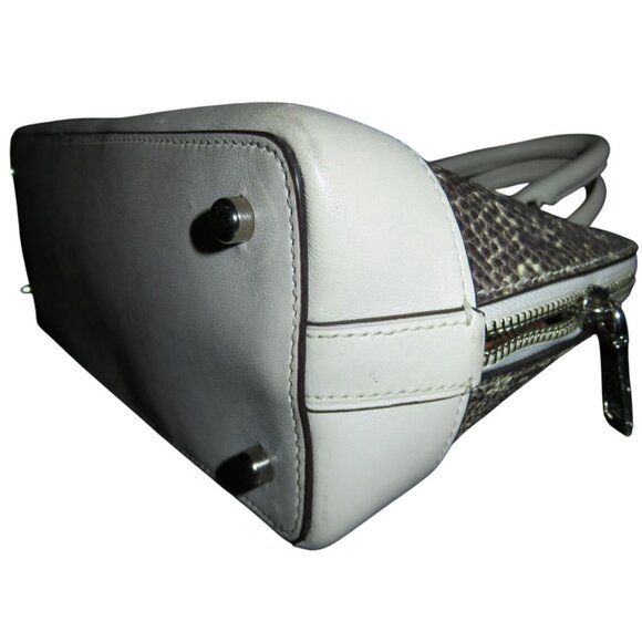 Coach Lizard Embossed Leather Mini Sierra Crossbody Dome Satchel - Picture 10 of 14